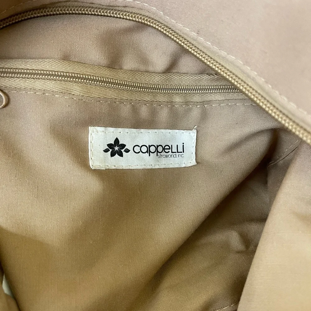 Cappelli Straworld inc. Large woven shoulder bag